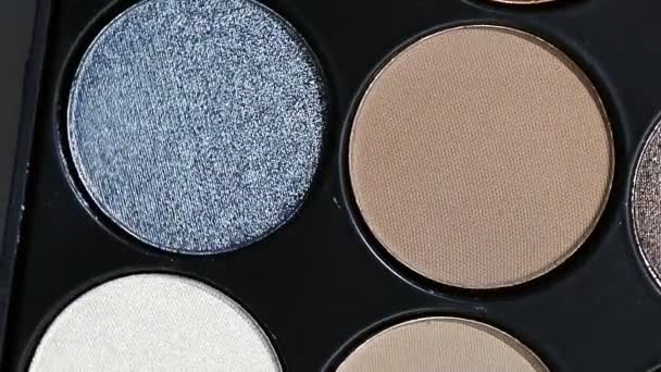 Eye shadow close-up — Stock Video