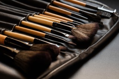 Makyaj için ayarlama fırçası 