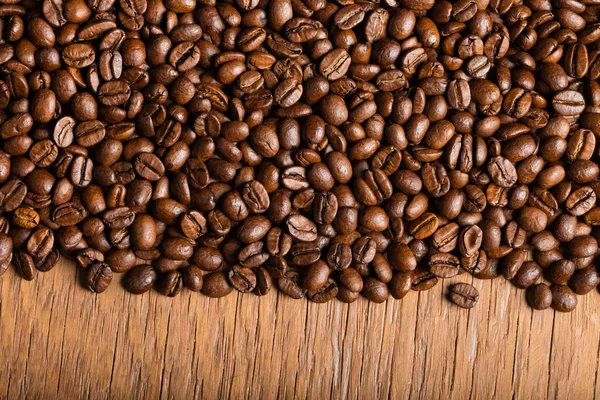 Duftende gebratene Kaffeebohnen — Stockfoto