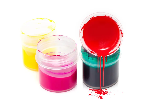 Arte tinta colorida — Fotografia de Stock