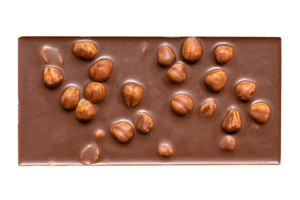 Chocolate bar close-up — Fotografia de Stock