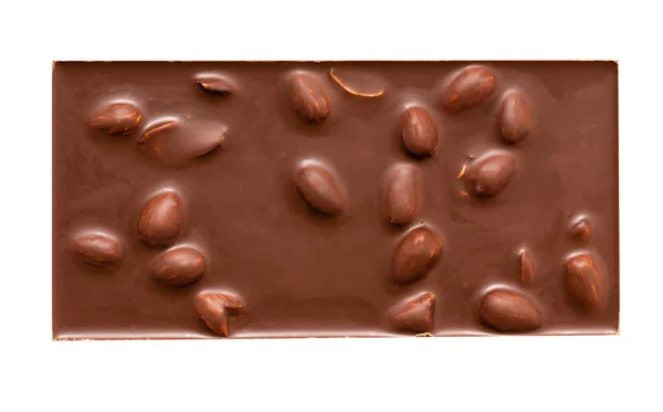 Chocolate bar close-up — Fotografia de Stock