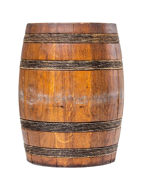 Старая деревянная бочка — стоковое фото