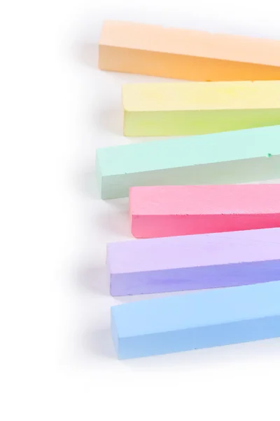 Conjunto de crayones de colores — Foto de Stock