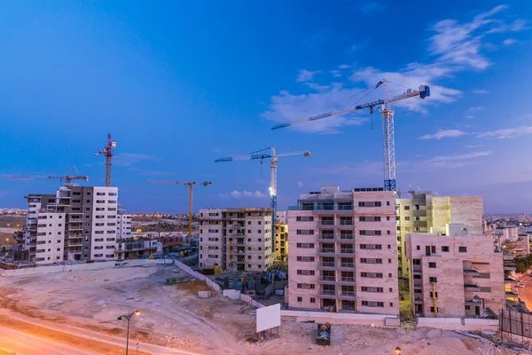 Bouw van de stad — Stockfoto