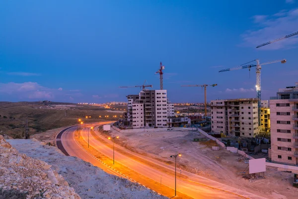 Byggande av staden — Stockfoto