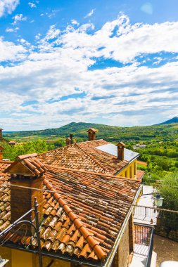 Alpler İtalya'manzara