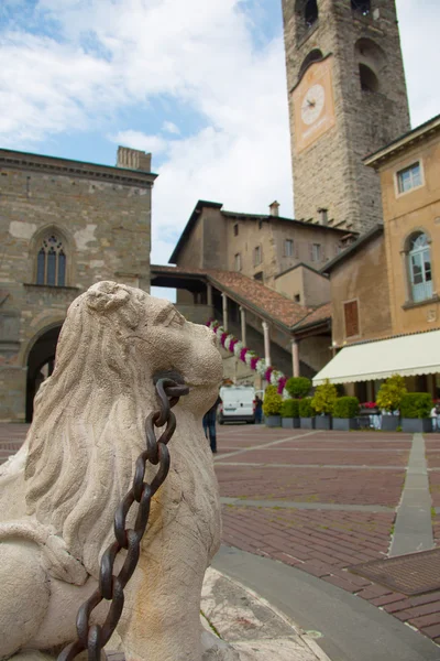 Bergamo cidade velha . — Fotografia de Stock