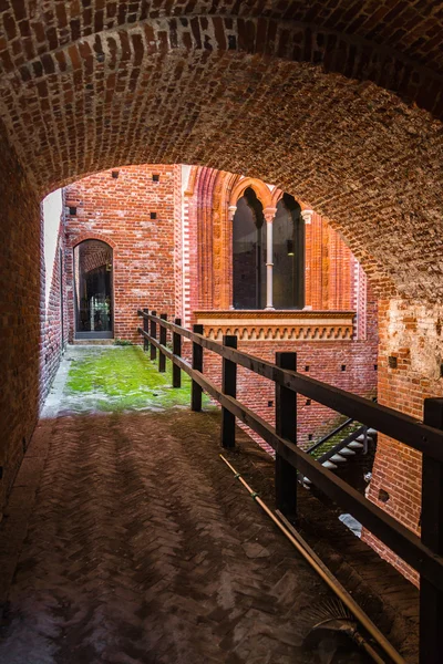 Arquitectura antigua en la ciudad de Bérgamo — Foto de Stock