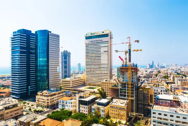 Panorama de la ville Rues Tel Aviv — Photo