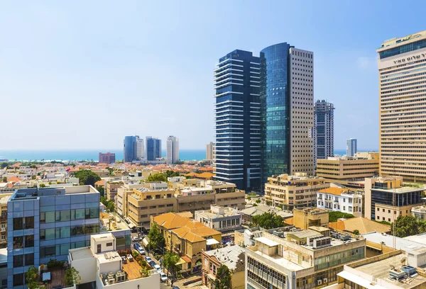 Panorama de la ville Tel Aviv — Photo