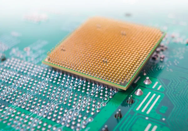 Achtergrond van computer circuit board — Stockfoto