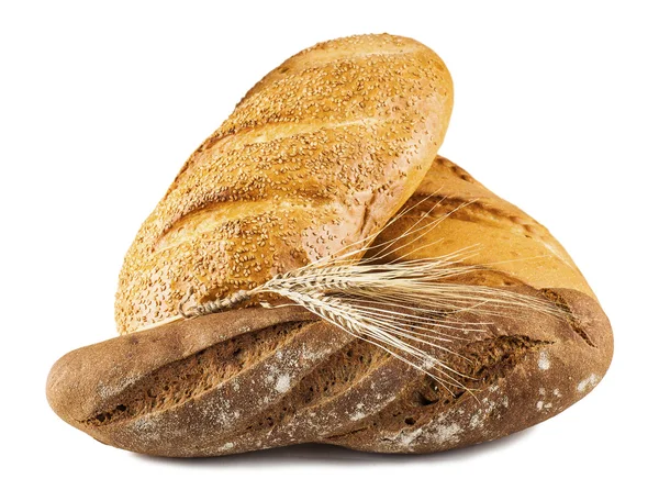 Διαφορετικές ποικιλίες του ψωμιού — Φωτογραφία Αρχείου