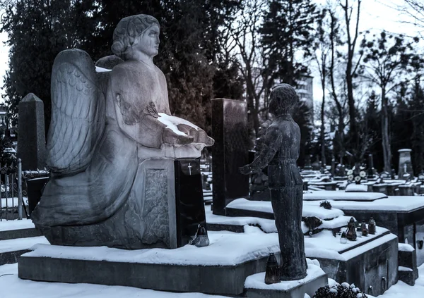 Lychakivske cemetery — Stock Photo, Image