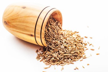 baharat kimyon bir ahşap kase