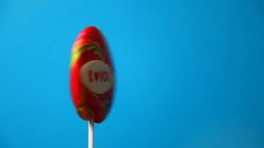 Lolipop bir yuvarlak şeklinde
