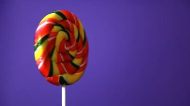 Lolipop bir yuvarlak şeklinde