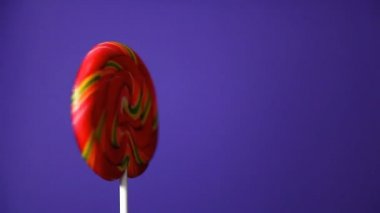 Lolipop bir yuvarlak şeklinde