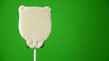 Lolipop bir kedi şeklinde