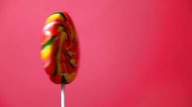 Lolipop bir yuvarlak şeklinde