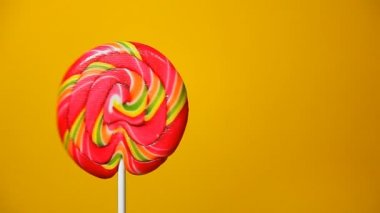 renkli yuvarlak formu lolipop