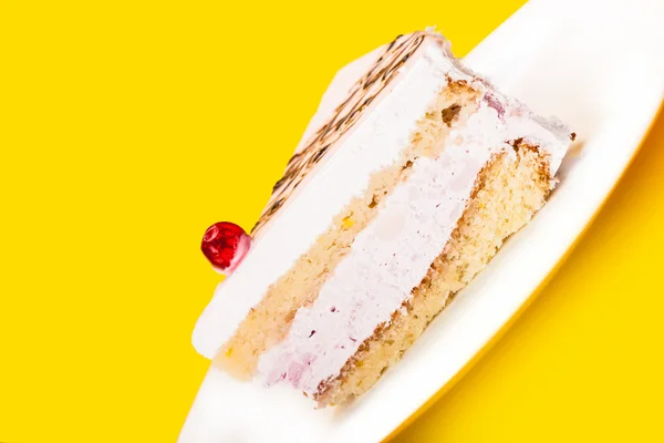Vanilkový dort — Stock fotografie