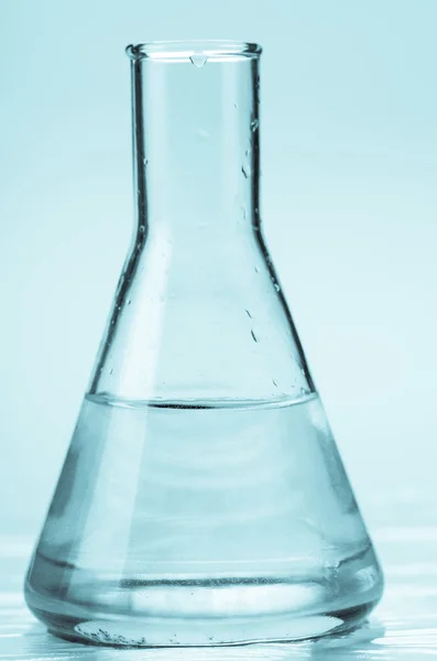 Chemical glass bulb with liquid — Stock Photo, Image