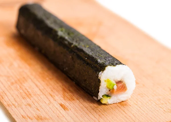 Fresh sushi roll closeup — Stock Photo, Image