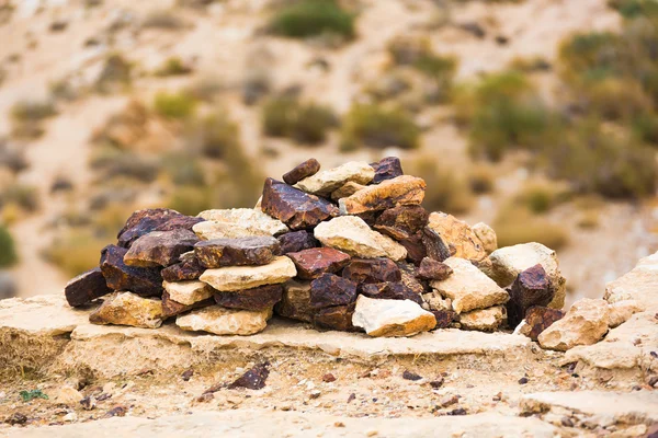 Hromadu skládané kameny — Stock fotografie