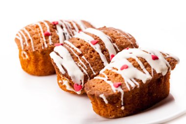 Üç taze kek portre 