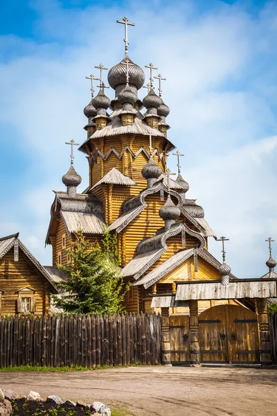 Hıristiyan ahşap kilise — Stok fotoğraf