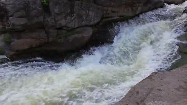 Поток воды — стоковое видео