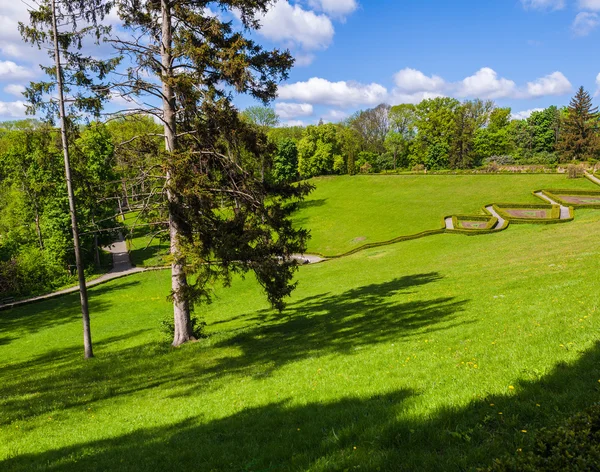 Uitzicht op de tuin samenstelling — Stockfoto