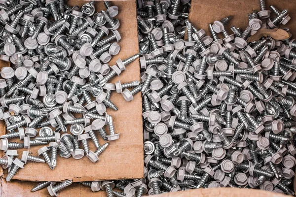 Background of the screws — Stock Photo, Image
