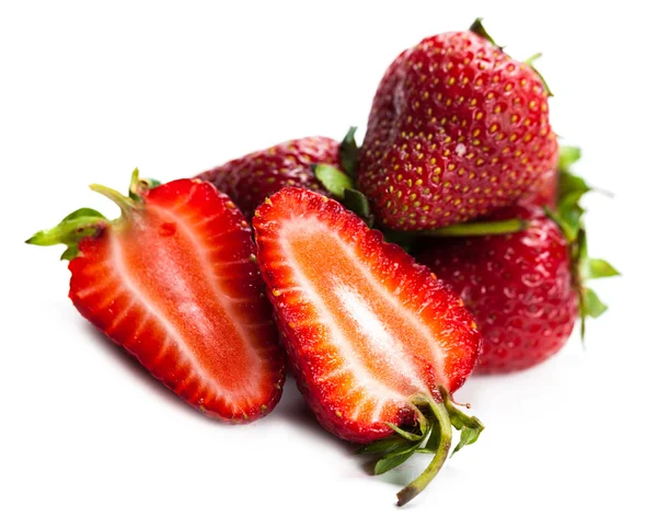 Ripe juicy strawberries — Stock Photo, Image