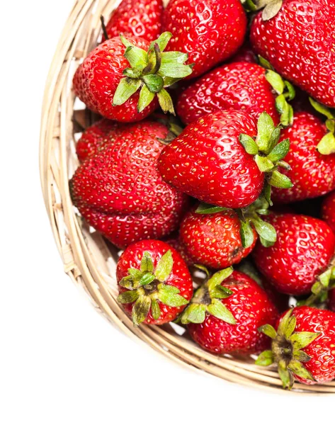Many ripe strawberries — Stock Photo, Image