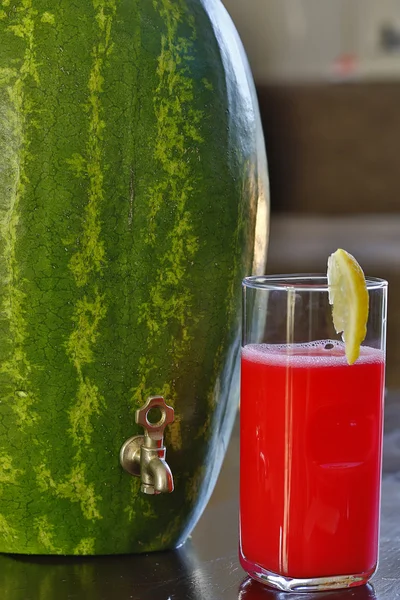 Mogen vattenmelon — Stockfoto