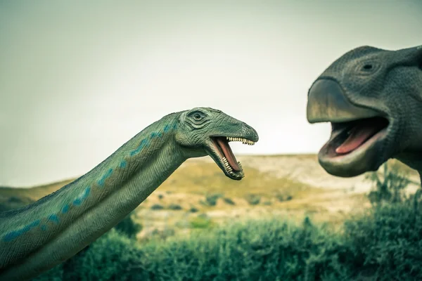 Ancient extinct dinosaur — Stock Photo, Image