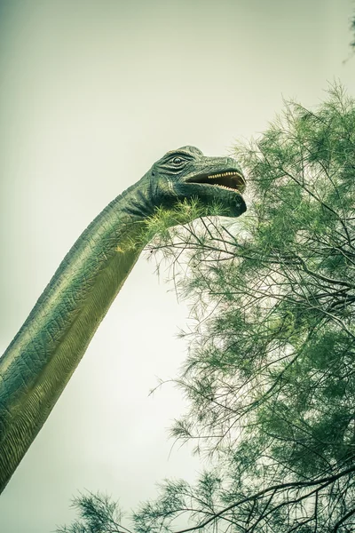 Hoofd oude dinosaur — Stockfoto