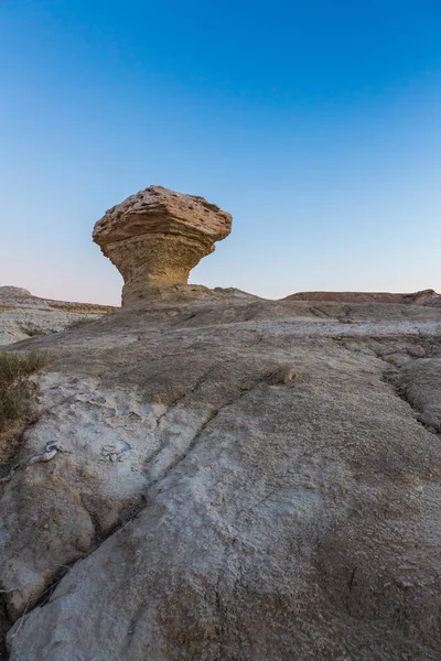 Krajina v Negevské poušti — Stock fotografie