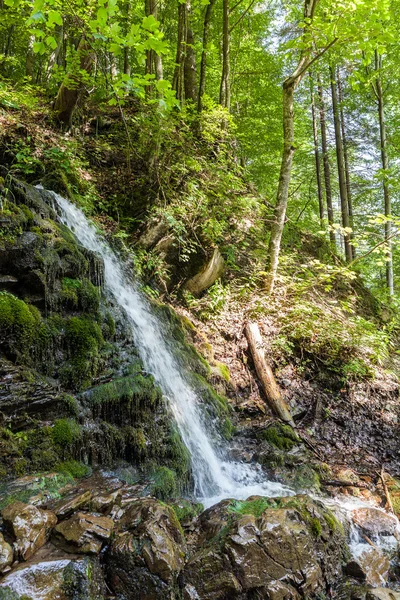 Wasserfall in den Karpaten — Stockfoto