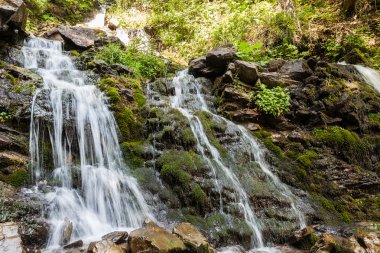 Karpat Dağlarında Şelale