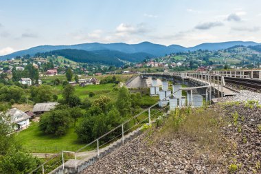 kırsal dağ manzarası 