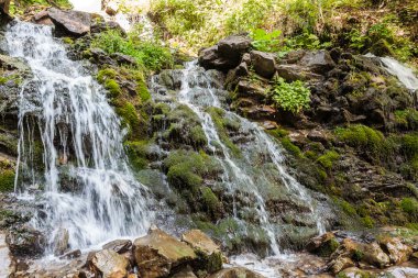 Karpat Dağlarında Şelale