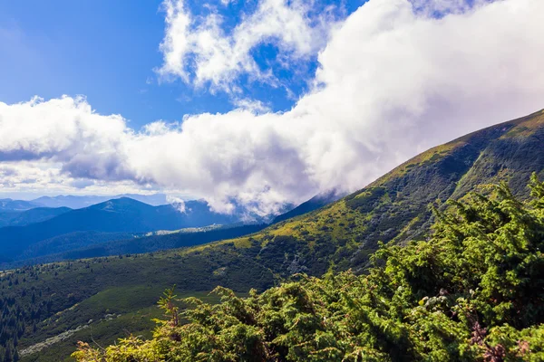 Cordillera montenegrina en Cárpatos —  Fotos de Stock