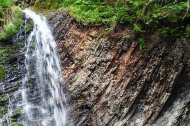 Karpat Dağlarında Şelale