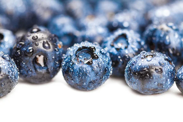 Natural fresh blueberries closeup — Stock Photo, Image