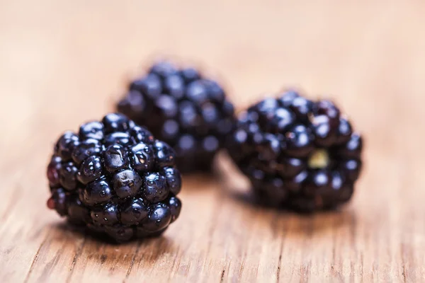 Blackberrys freschi naturali primo piano — Foto Stock