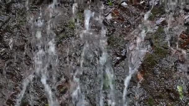 Вид на водоспад — стокове відео