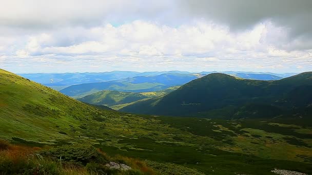 Montañas Cárpatas — Vídeos de Stock